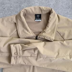Nike tan golf jacket Size L
